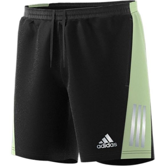 adidas HE9259 Mens Sz XL Black/Almost Lime/Reflect Own The Run 7" Running Shorts - Picture 11 of 11